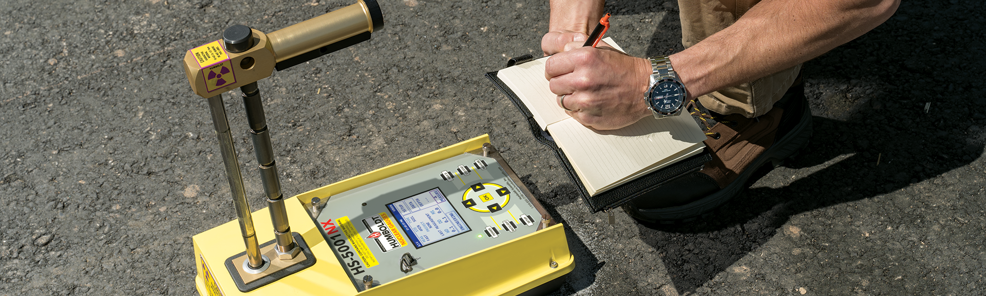 Nuclear Density Gauge Testing